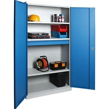 Rudeta Dílenská skříň 1950x1000x450 mm, 1 zásuvka + doprava zdarma