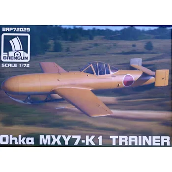 Plastikový model Brengun 1/72 Yokosuka MXY7-K1 Trainer (plastic kit)