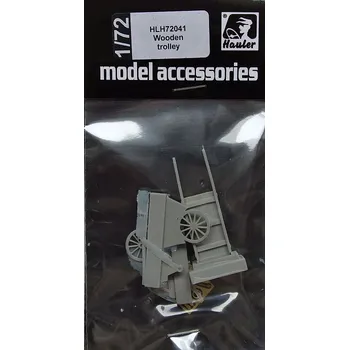 Plastikový model Hauler 1/72 Wooden trolley (resin & PE set)