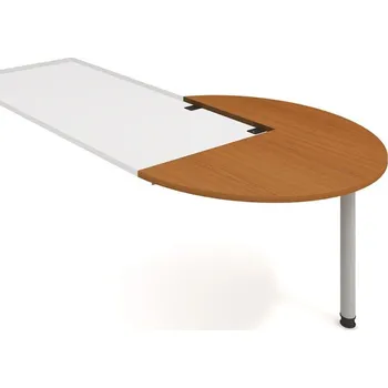 Kancelářský vozík HOBIS přídavný stůl jednací pravý, léta podél - GP 22 P P, třešeň + doprava zdarma