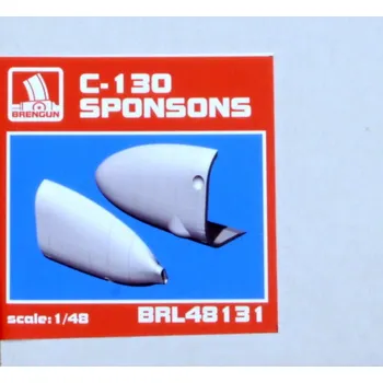 Plastikový model Brengun 1/48 C-130 Sponsons (resin set)
