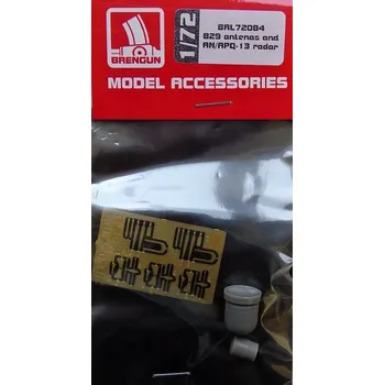 Plastikový model Brengun 1/72 B29 antenas and AN/APQ-13 radar - detail set