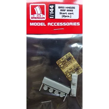 Plastikový model Brengun 1/144 RAF WWII Start cart (2 pcs.)