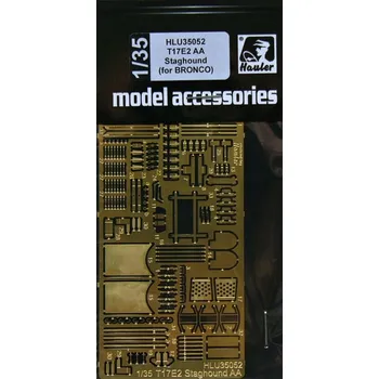 Plastikový model Hauler 1/35 T17E2 AA Staghound - PE set (BRONCO)