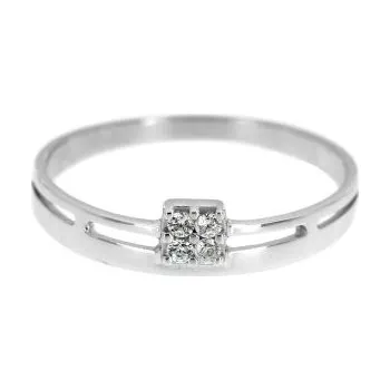 Prsten Zlatnictví U Kostela Zlatý dámský prsten se zirkony 245 62 2035-18214507