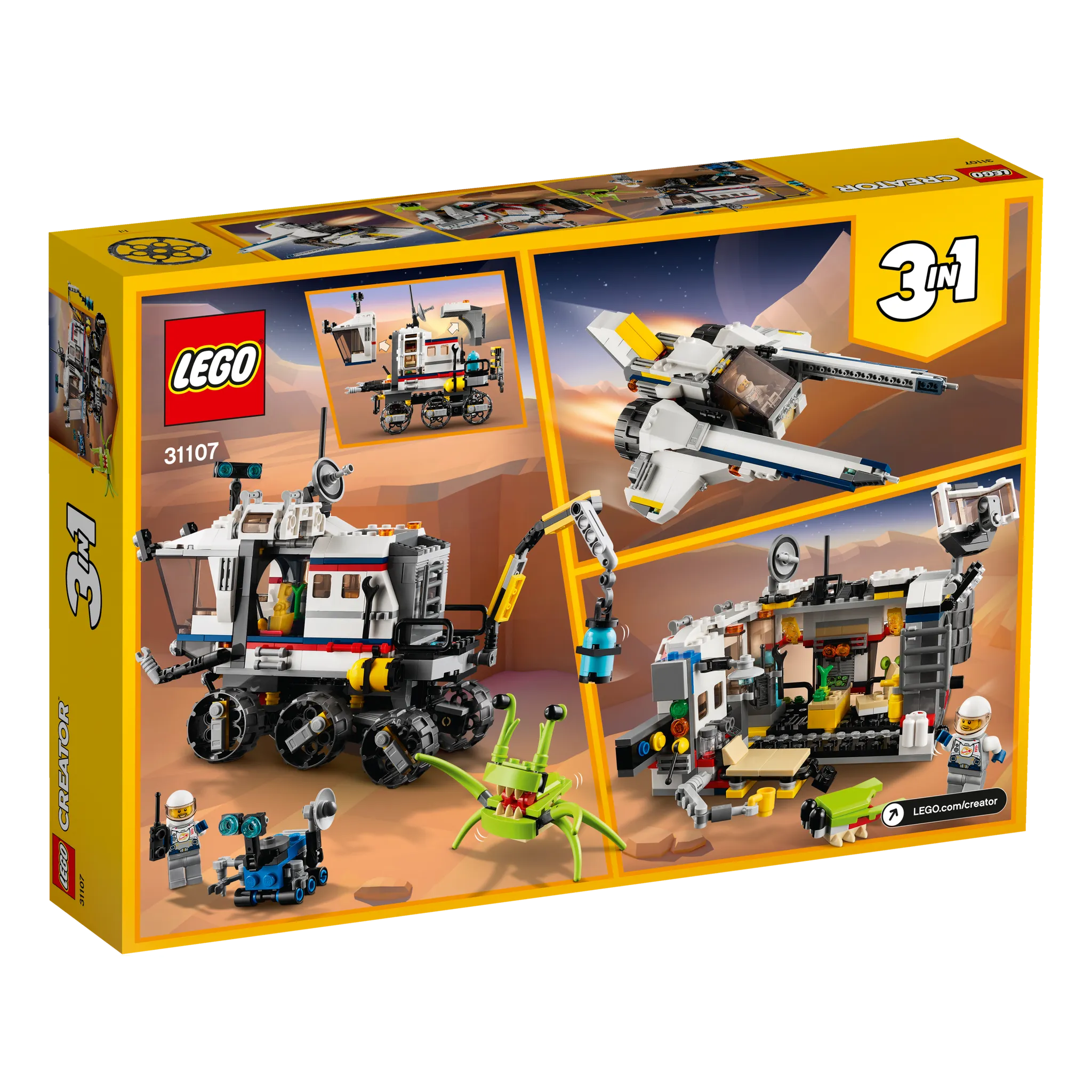 Foto Stavebnice LEGO LEGO Creator 3v1 31107 Průzkumné vesmírné vozidlo ...