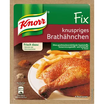 KNORR FIX KŘUPAVÉ PEČENÉ KUŘE NĚMECKO!