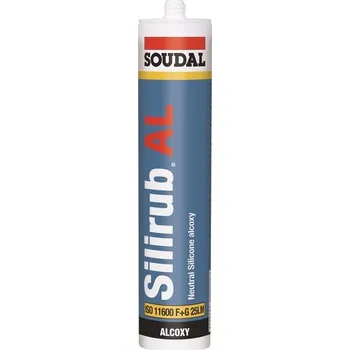 Tmel SOUDAL Silirub AL2T černý 310ml