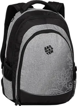 Školní batoh Bagmaster Digital 20 A šedý/černý
