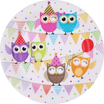 Prací gel SOVIČKY - Party TALÍŘKY 8ks - Dovoz Německo!