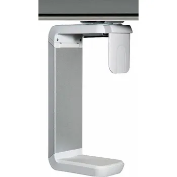Držák PC Humanscale CPU200W otočný držák na PC stříbrno-bílý