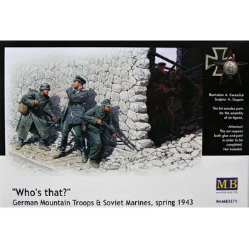 Plastikový model Master Box 1/35 German Troops & Soviet Marines (spring 1943)