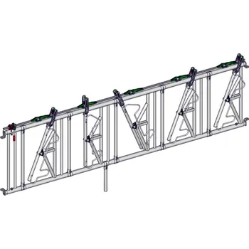 Žlabová zábrana pro skot Safety, 5 míst/4m