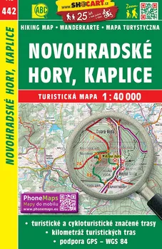 Turistická mapa 442: Novohradské hory a Kaplice - Shocart (2018)