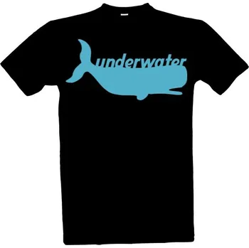 Pánské tričko Tričko s potiskem Underwater s elegntním designem velryby pánské