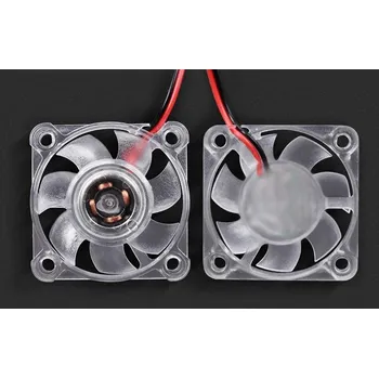 Počítačové chlazení Tichý ventilátor 40 x 40 x 10 s modrou diodou, Napětí 12 V