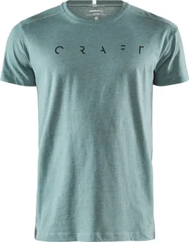 Pánské tričko Craft Deft SS  tmavě zelené L