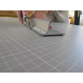 Řezací podložka Řezací podložka 150x100 cm, šedo/šedá, jednostranná, tloušťka 3 mm