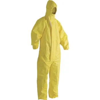 Jednorázový oděv Ochranná kombinéza žlutá vel. M