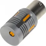 LED BA15s oranžová, 12-24V, 24LED/1W