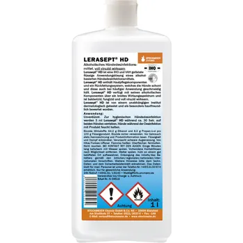 Dezinfekce Stockmeier Lerasept HD dezinfekce na ruce s ochranou pokožky Balení: 1 l