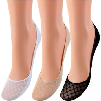 Dámské ponožky Ťapky Novia B5 s podílem bavlny ŠEDÉ velikosti ponožek: 24-27 ( EUR vel. 37-41)