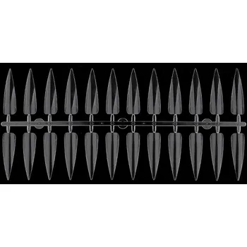 Umělé nehty Tipy na vzorník - stiletto čiré / průhledné