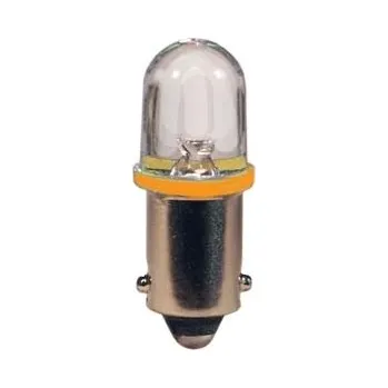 Autožárovka žárovka LED 12V 4W BA9s oranžová