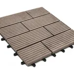 Scobalit Guttadeck WPC 30 x 30 x 2,3 cm Choco