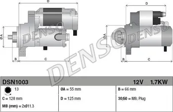 Startér Denso Dsn1003