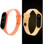 Xiaomi Lumini náhradní náramek pro Mi Band 3/4 Barva: Oranžová MBSCZ-SVT004