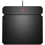 Podložka pod myš, OMEN by HP Outpost nabíjecí Qi, herní, černá, 346x344 mm, 10.5 mm, HP, p (6CM14AA#ABB)