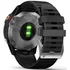 Chytré hodinky Garmin Fenix 6 Solar Silver/Black Band
