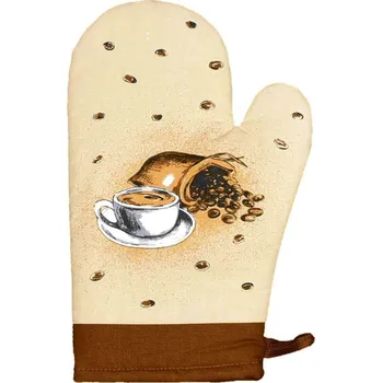 Chňapka kuchyňská Káva hnědá - Zástěra 2020