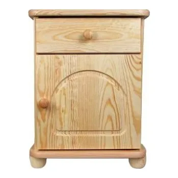 Noční stolek Max-i Noční stolek ze dřeva SANDVIK NORE Zvolte barvu:: barva šedá