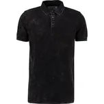 Pánské polo GARCIA Z1069 60 ietro men`s polo ss 60 black velikost M