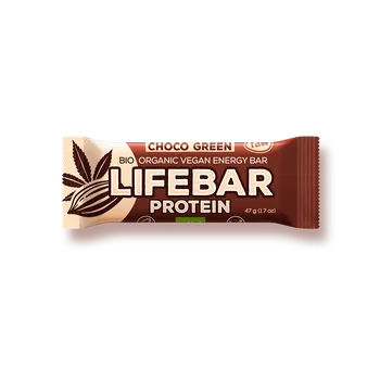 Lifefood Lifebar Protein Raw Bio 15 x 47 g čokoláda/konopný protein