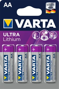 Článková baterie Varta Ultra Lithium FR6 AA 4 ks