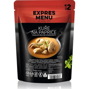 Hotové jídlo EXPRES MENU Kuře na paprice 600 g