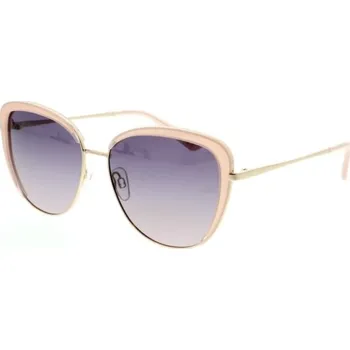 Sluneční brýle HIS 04103 růžová lesk zlatá, čočka růžová gradál polarizovaná 1