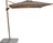 Doppler Alu Wood Pendel 220 x 300 cm, Greige