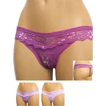 Lovelygirl 5280 dámská tanga Barva: fialová, Velikost: L