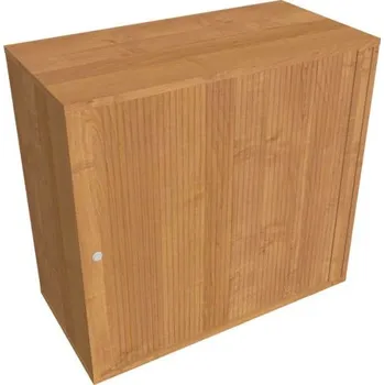 Kancelářský vozík HOBIS skříň policová, roleta pravá - DZ 2 80 03 P, olše + doprava zdarma