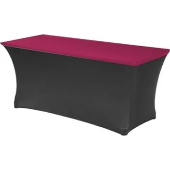 ubrus DENA Elastická potah (čepice) na desku stolu 183x76 cm, Bordó _023923