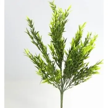 umělá květina Tráva pvc 45cm zelená (C-1546)