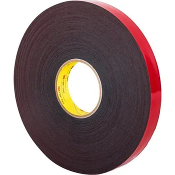 Lepicí páska 3M VHB 5962-F, 19 mm x 3 m, šedočerná oboustranně lepicí akrylová páska, tl. 1,5 mm