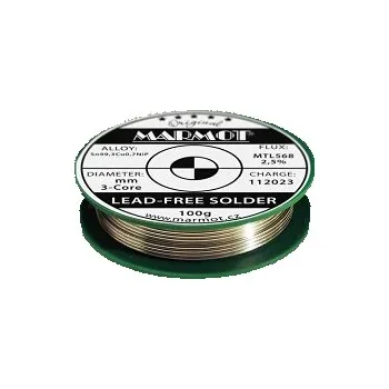 Páječka Bezolovnatá pájka MARMOT MTL 568 0.8mm 100g (Sn99.