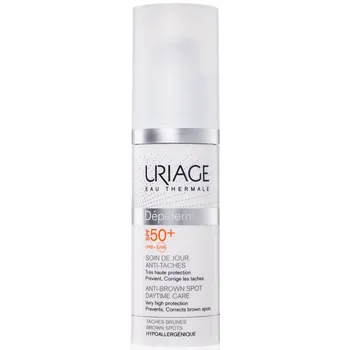 Kosmetika Laboratories Dermatologiquies D Uriage Dépiderm denní depigmentační péče SPF 50 30 ml