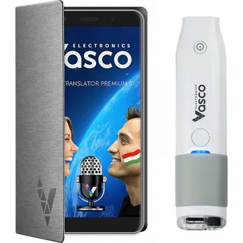 Elektronický slovník a překladač Vasco Electronics Translator Premium 5" + skener