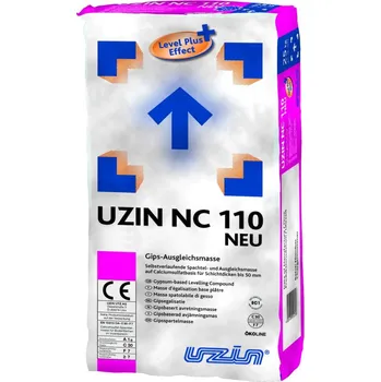 Samonivelační stěrka Uzin NC 110 Level Plus 25 kg